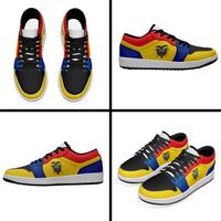 Ecuador Low Sneakers Classic National Flag Style - Wonder Print Shop