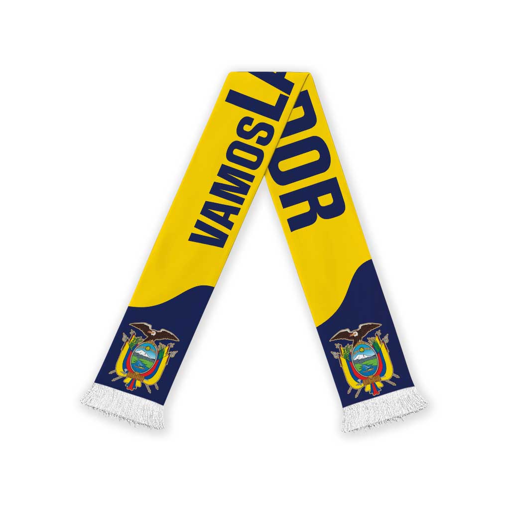 Ecuador World Football 2026 Soccer Scarf National Pride Never Stops