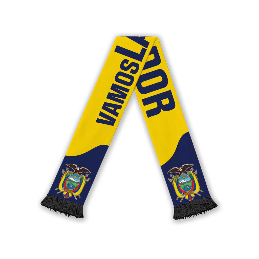 Ecuador World Football 2026 Soccer Scarf National Pride Never Stops