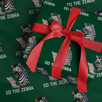 Ed the Zebra Meme Wrapping Paper Roll Funny Viral Animal Escape Internet Humor Fans - Wonder Print Shop