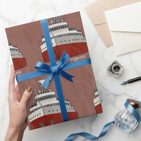 Edmund Fitzgerald Tribute Wrapping Paper Roll The Legend Lives On Great Lakes Freighter Memorial - Wonder Print Shop