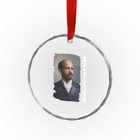Educate Like W E B Crystal Glass Ornament African American Heritage