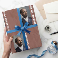 Educate Like W E B Wrapping Paper Roll African American Heritage