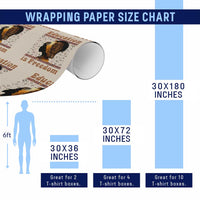 Education Is Freedom Wrapping Paper Roll Black History Women Teacher Gift - Wonder Print Shop