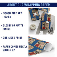 Education Is The Passport To The Future Malcolm X Wisdom Wrapping Paper Roll - Wonder Print Shop