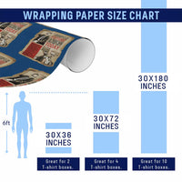 Education Is The Passport To The Future Malcolm X Wisdom Wrapping Paper Roll - Wonder Print Shop