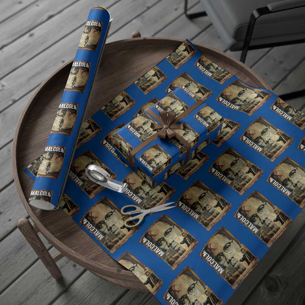 Education Is The Passport To The Future Wrapping Paper Roll Malcolm X Quote - Wonder Print Shop