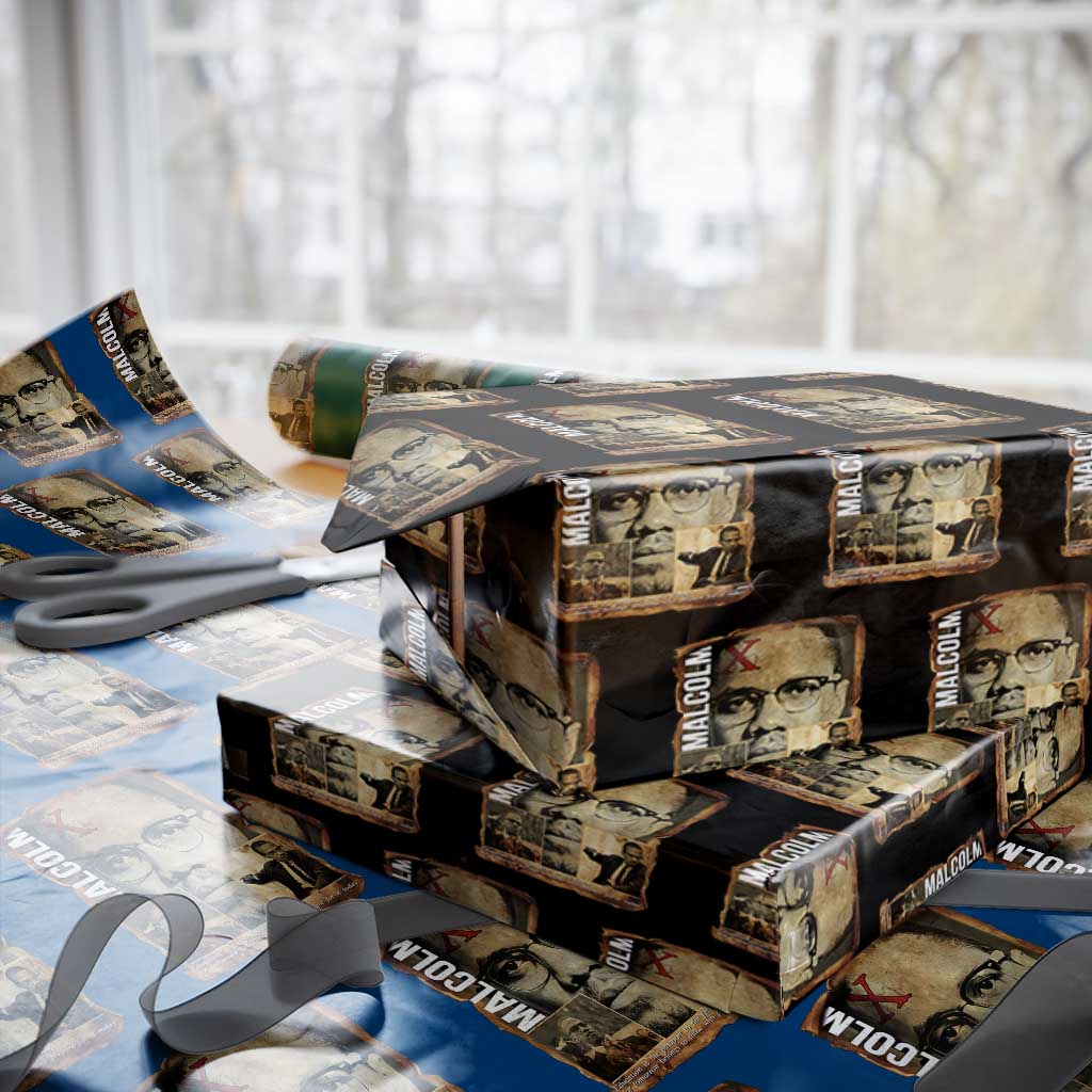 Education Is The Passport To The Future Wrapping Paper Roll Malcolm X Quote - Wonder Print Shop
