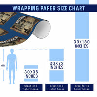 Education Is The Passport To The Future Wrapping Paper Roll Malcolm X Quote - Wonder Print Shop