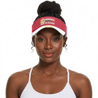 Egypt 2026 Football Sun Visor Cap Go Pharaohs