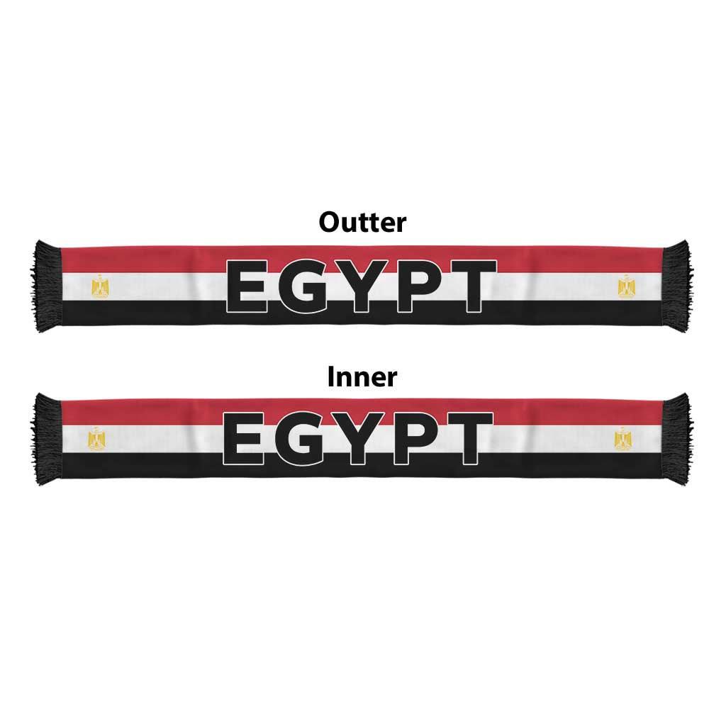 Egypt Football 2026 Soccer Scarf Flag Style