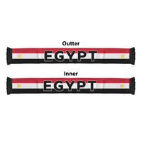 Egypt Football 2026 Soccer Scarf Flag Style