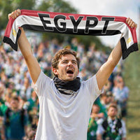 Egypt Football 2026 Soccer Scarf Flag Style