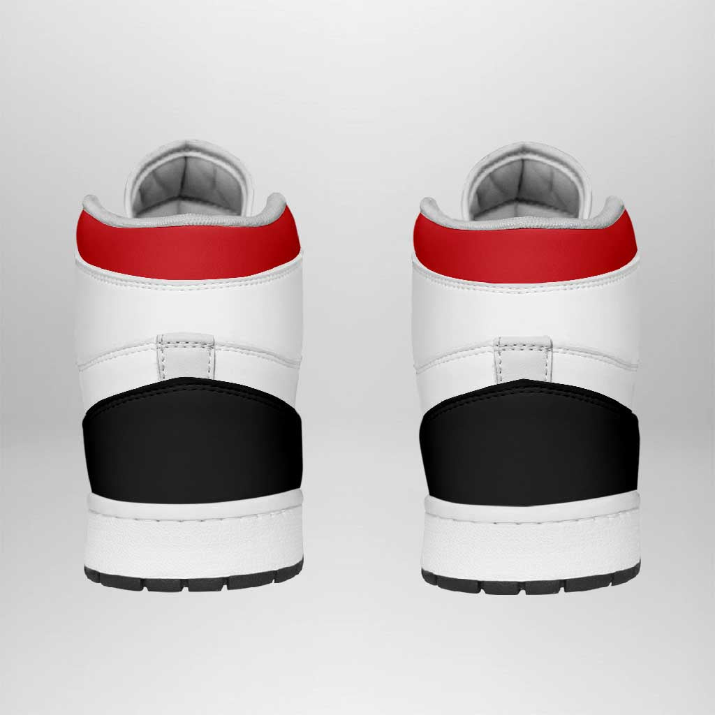 Egypt High Sneakers AJ1 Classic National Flag Style - Wonder Print Shop