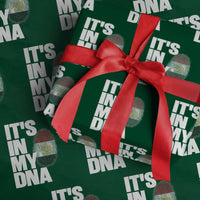 Egypt It's In My DNA Flag Fingerprint Graphic Wrapping Paper Roll Egyptian Heritage Pride Roots