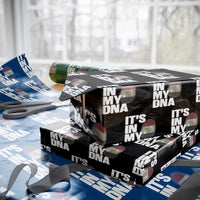 Egypt It's In My DNA Flag Fingerprint Graphic Wrapping Paper Roll Egyptian Heritage Pride Roots