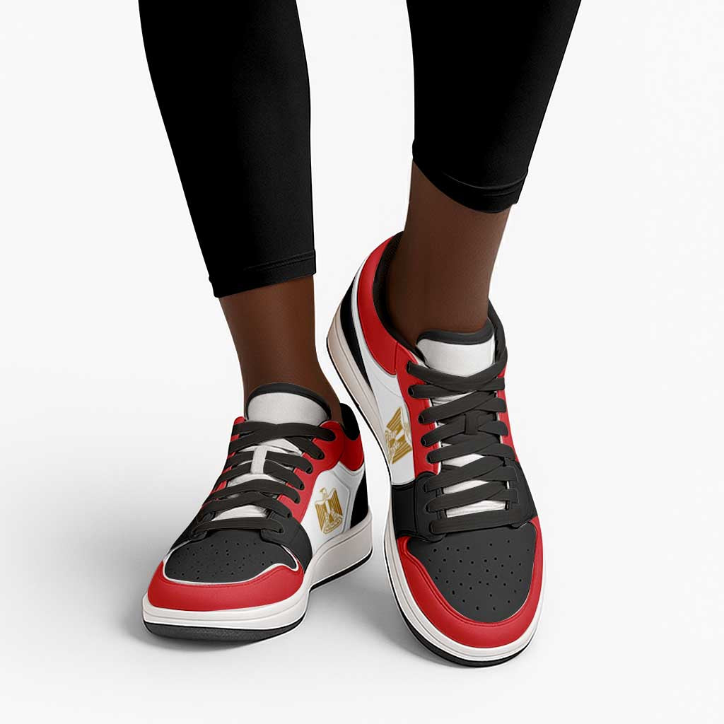 Egypt Low Sneakers Classic National Flag Style - Wonder Print Shop
