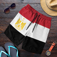 Egypt Shorts for Men National Flag Colors - Wonder Print Shop