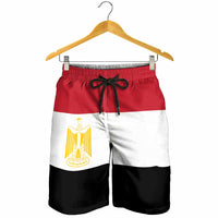 Egypt Shorts for Men National Flag Colors - Wonder Print Shop