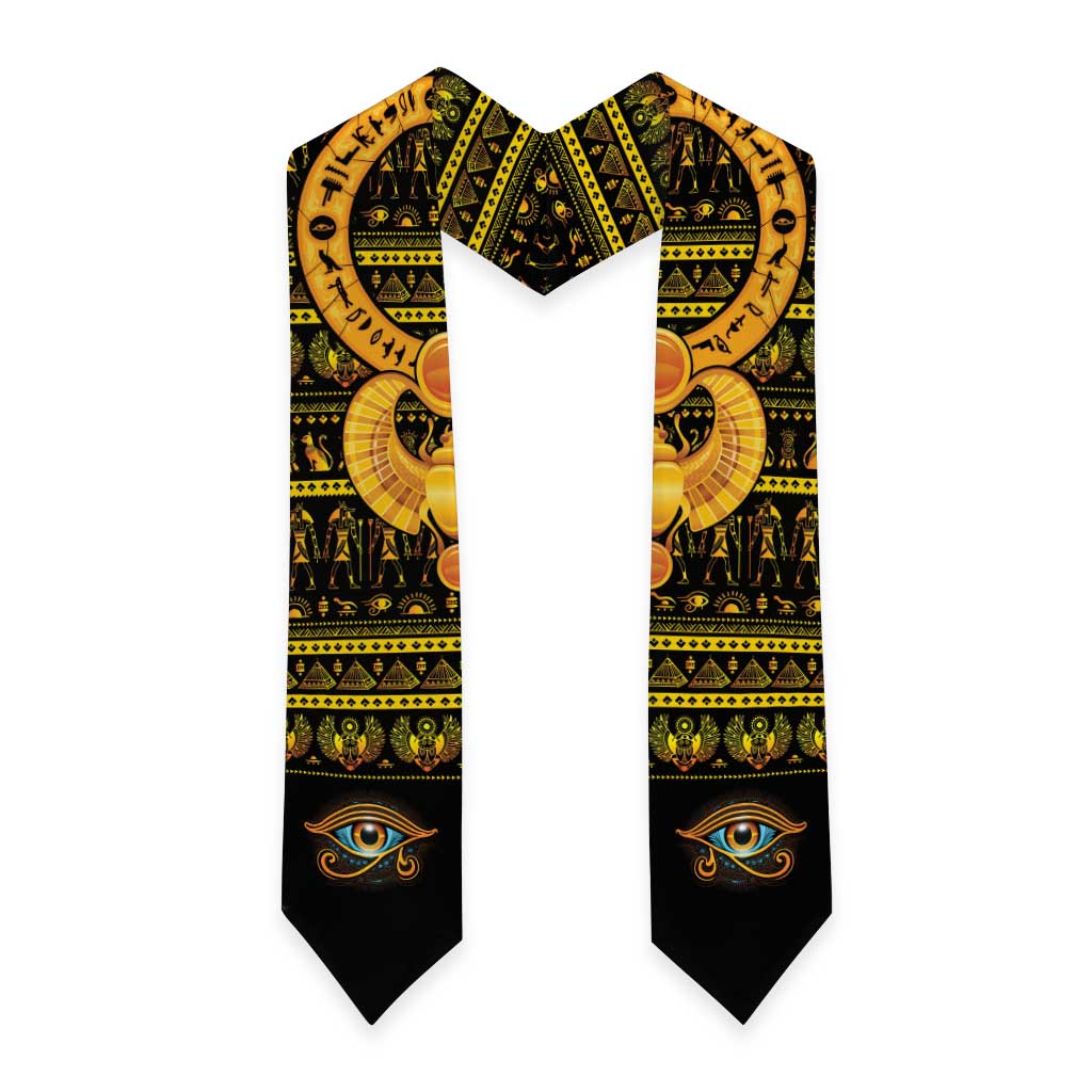 Egyptian God of The Sun Eye of Ra Graduation Stole