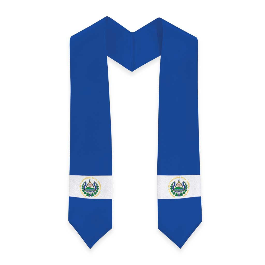 El Salvador Graduation Stole Flag Style