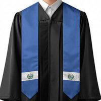 El Salvador Graduation Stole Flag Style