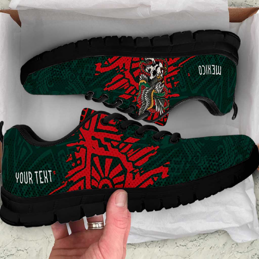 El Tri Mexico World Football 2026 Personalized Sneakers Mexican Pride Of Aztecs
