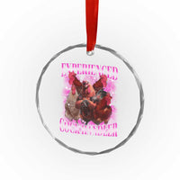 Embarrassing Adult Humor Experienced Cock Handler Inappropriate Crystal Glass Ornament - Wonder Print Shop