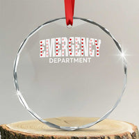Emergency Department Crystal Glass Ornament Cute ER Nurse Gift - Wonder Print Shop