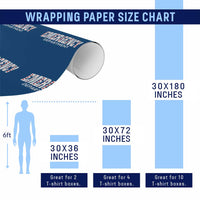 Emergency Department Wrapping Paper Roll Cute ER Nurse Gift - Wonder Print Shop