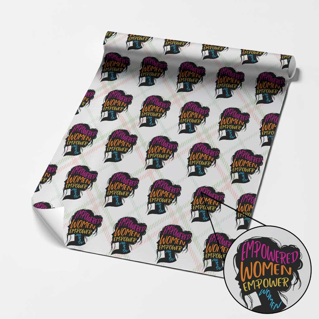 Empowered Women Empower Women Wrapping Paper Roll - Wonder Print Shop