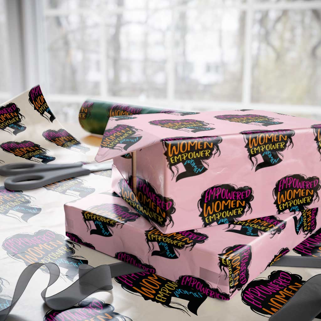 Empowered Women Empower Women Wrapping Paper Roll - Wonder Print Shop