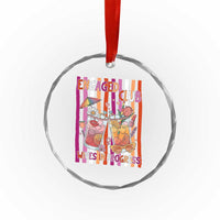 Engaged Club Wives In Progress Crystal Glass Ornament Lesbian Bachelorette Engagement Gift