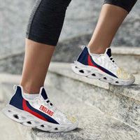 England 2026 Football Clunky Sneakers Go Three Lions Grunge Curve Stylized - Wonder Print Shop