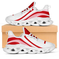 England Football Clunky Sneakers Flag-Inspired Curve Style
