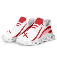 England Football Clunky Sneakers Flag-Inspired Curve Style