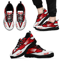 England Football Nations 2026 Personalized Sneakers Sporty Pattern