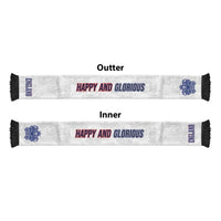 England Football WC2026 Soccer Scarf Three Lions - Happy And Glorious