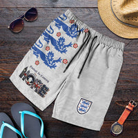 England National Football Shorts for Men Football is Coming Home Typography Sporty Style
