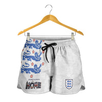 England National Football Shorts for Women Football is Coming Home Typography Sporty Style