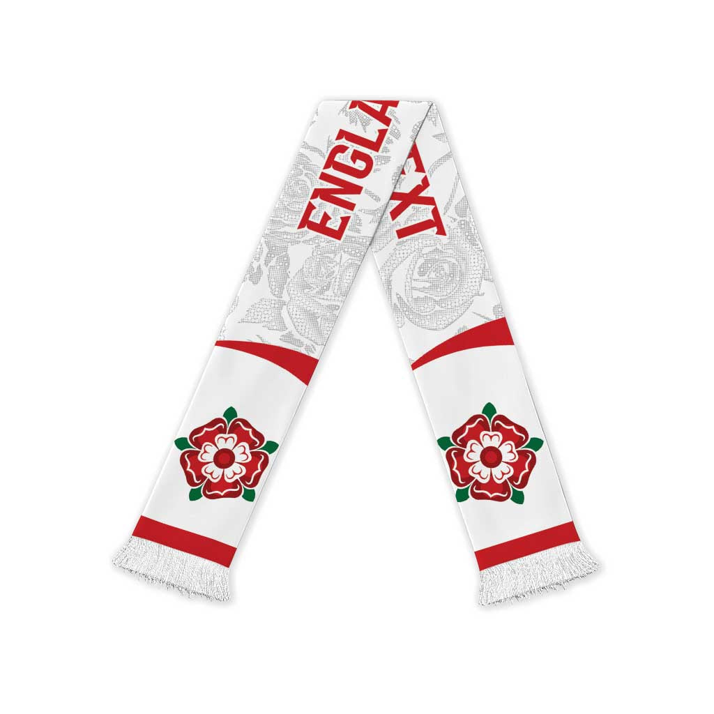 England Rugby National Heritage Personalized Soccer Scarf Tudor Rose Inspired Edition
