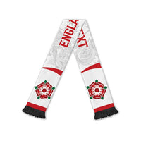 England Rugby National Heritage Personalized Soccer Scarf Tudor Rose Inspired Edition
