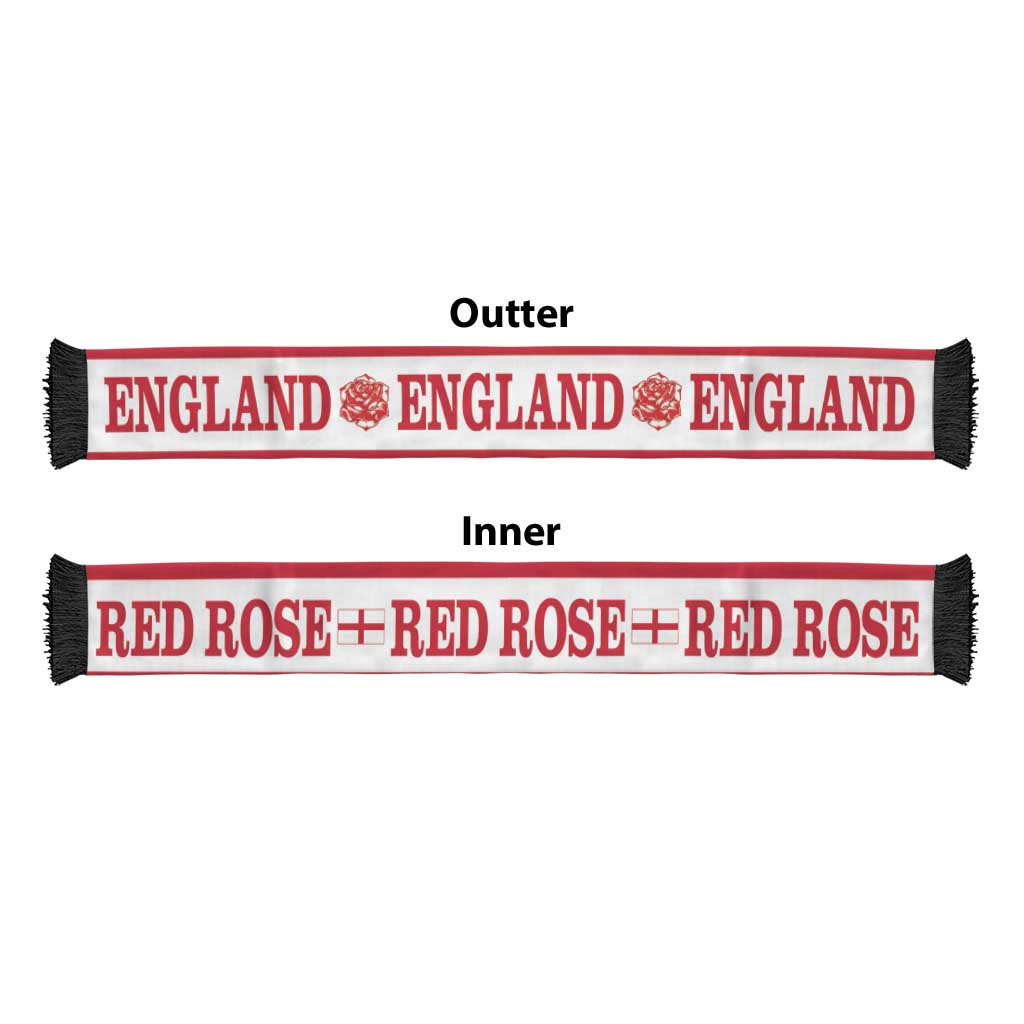 England Rugby Ruffneck Scarf Go Red Roses