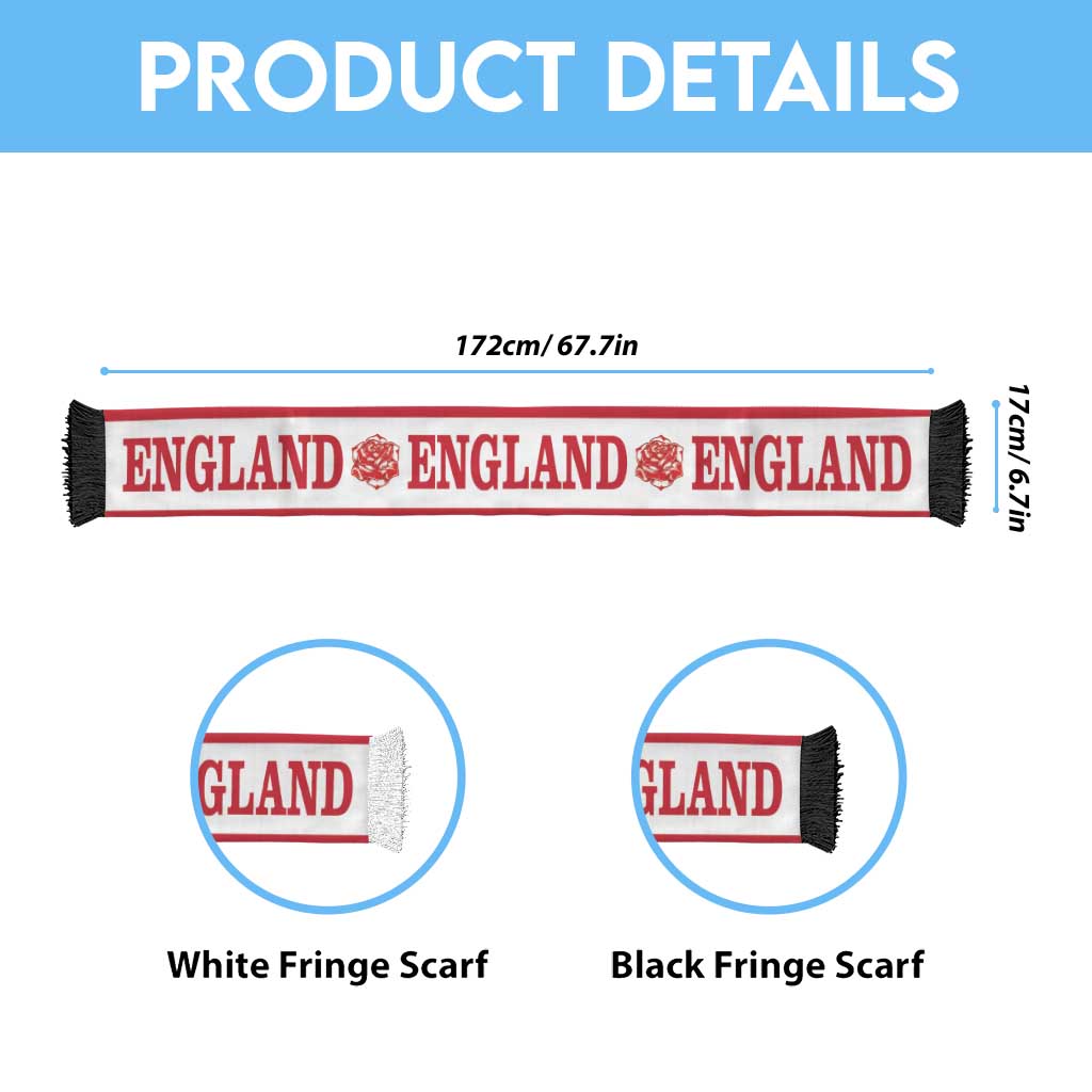 England Rugby Ruffneck Scarf Go Red Roses