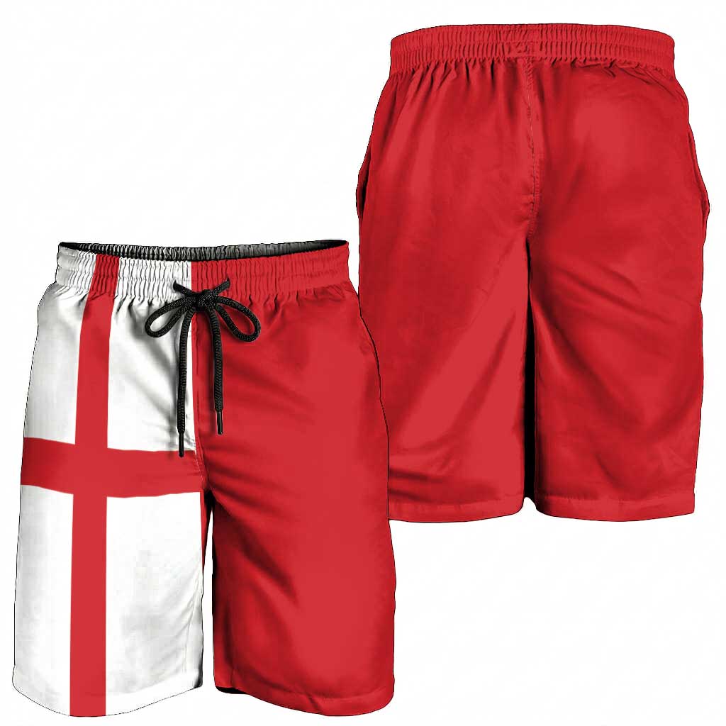 England Shorts for Men National Flag Colors - Wonder Print Shop