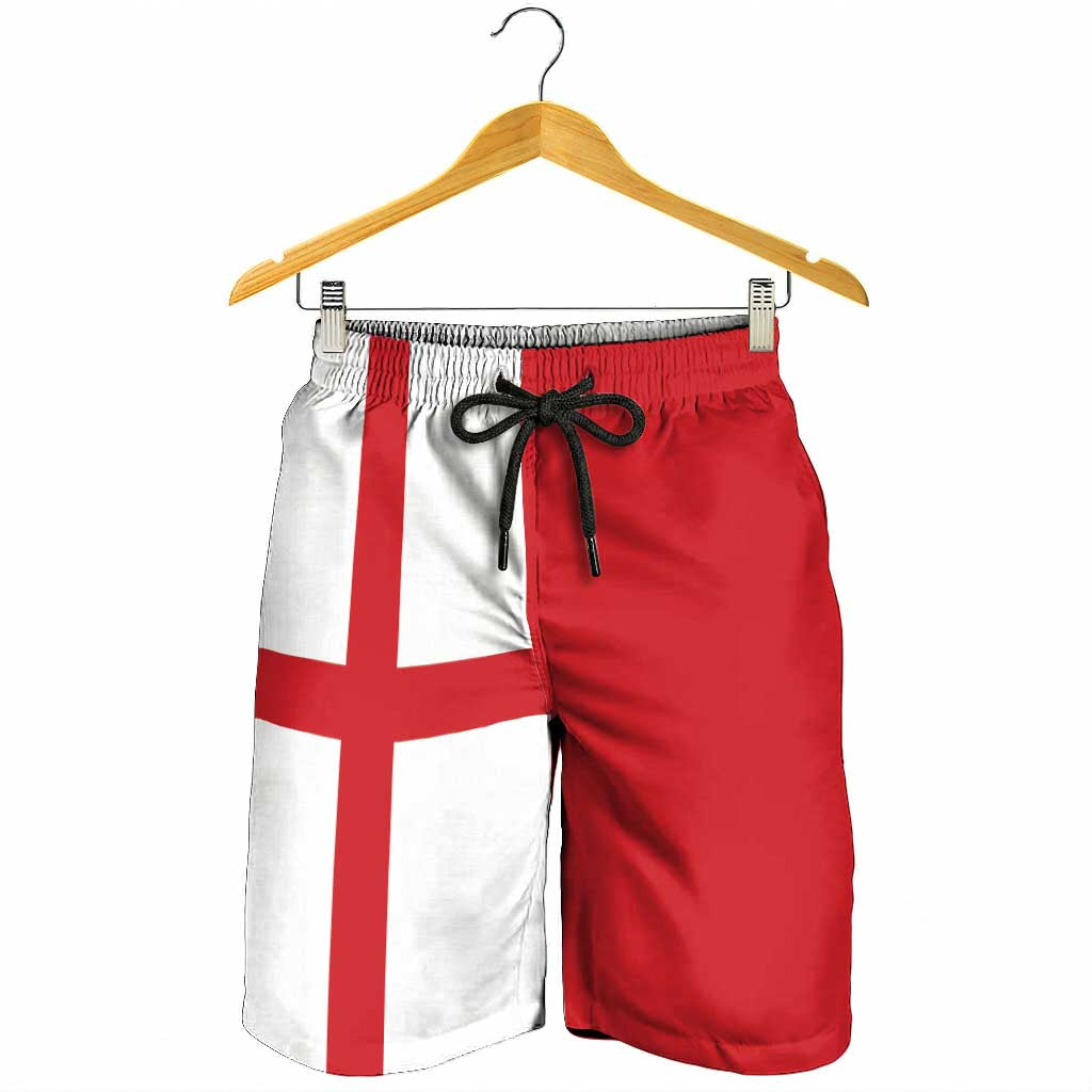 England Shorts for Men National Flag Colors - Wonder Print Shop