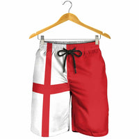 England Shorts for Men National Flag Colors - Wonder Print Shop