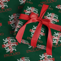 England Three Lions Symbol English Pride Souvenir Wrapping Paper Roll