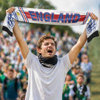 England World Football 2026 Soccer Scarf Go Three Lions Road To Glory
