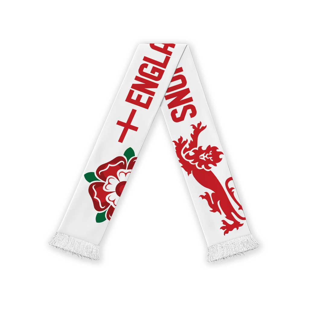 England World Football 2026 Soccer Scarf National Pride Never Stops